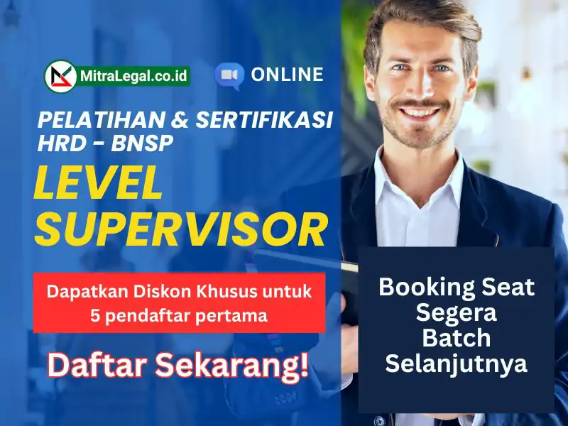 Pelatihan dan Sertifikasi HRD Supervisor BNSP